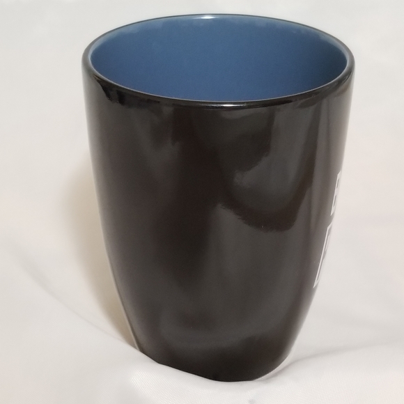 Black and Blue Boycotting Povert Coffee Mug - Picture 4 of 6